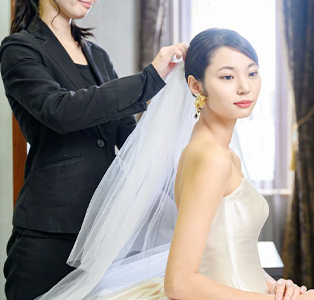 新婦着付・ヘアメイク